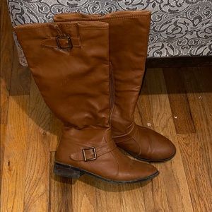 Brown boots